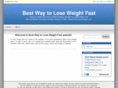 bestwayloseweightfast.com