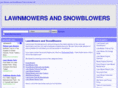 lawnmowers-snowblowers.com