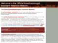 anesthesiologistassistant.us