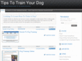 tipstotrainyourdog.com