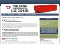 dumpsterrentalsanantonio.com