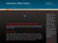americanutilitychoice.com