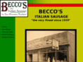 beccosausage.com