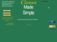 clausesmadesimple.com