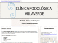 clinicapodologicavillaverde.es