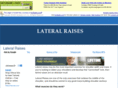 lateralraises.com