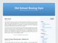 oldschoolboxinggym.com