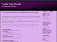 purplesatinsheets.com