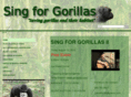 singforgorillas.com