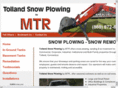 tollandsnowplowing.com