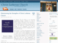 christlutheranvh.org