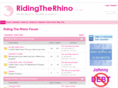 ridingtherhino.co.uk
