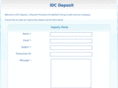 idcdeposit.com
