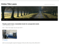 onlinetitleloans.net