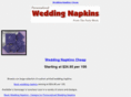 weddingnapkinscheap.com