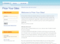 priceyoursites.com