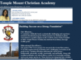 templemountchristianacademy.com