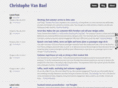 christophevanbael.com