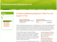 portablesandblastingequipment.com