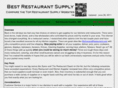 bestrestaurantsupplywebsite.com