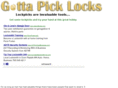 gottapicklocks.com