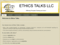 ethicstalks.com