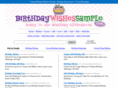 birthdaywishessample.com