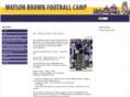 watsonbrownfootballcamp.com