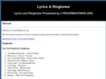 lyricsringtones.org