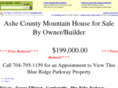 ashecountymountainhouse.com