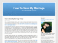 howtosavemymarriagenow.org