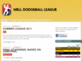 welldodgeball.com