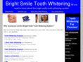 brightsmiletoothwhitening.net