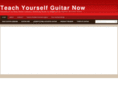 teachyourselfguitarnow.info