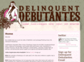 delinquentdebutantes.com