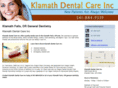 klamathdentalcare.com