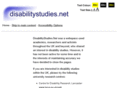 disabilitystudies.net