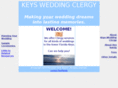 keysweddingclergy.com
