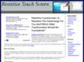 resistivetouchscreen.org