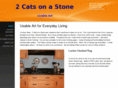 2catsonastone.com