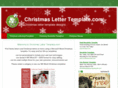 christmaslettertemplate.com