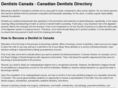 dentistscanada.net