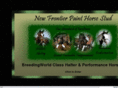 newfrontierpainthorses.com