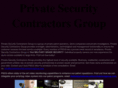 privatesecuritycontractorsgroup.com