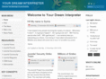 yourdreaminterpreter.com