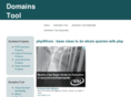 domainstool.net