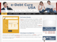 e-debtcureusa.com