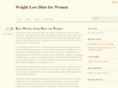 weightlossdietsforwomen.net