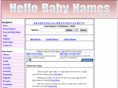 hellobabynames.com