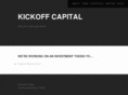 kickoffcap.com